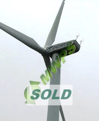 NORDEX N52   1MW Used Wind Turbine Sale